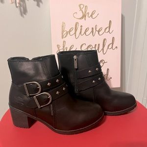 Genuine leather Harley Davidson booties